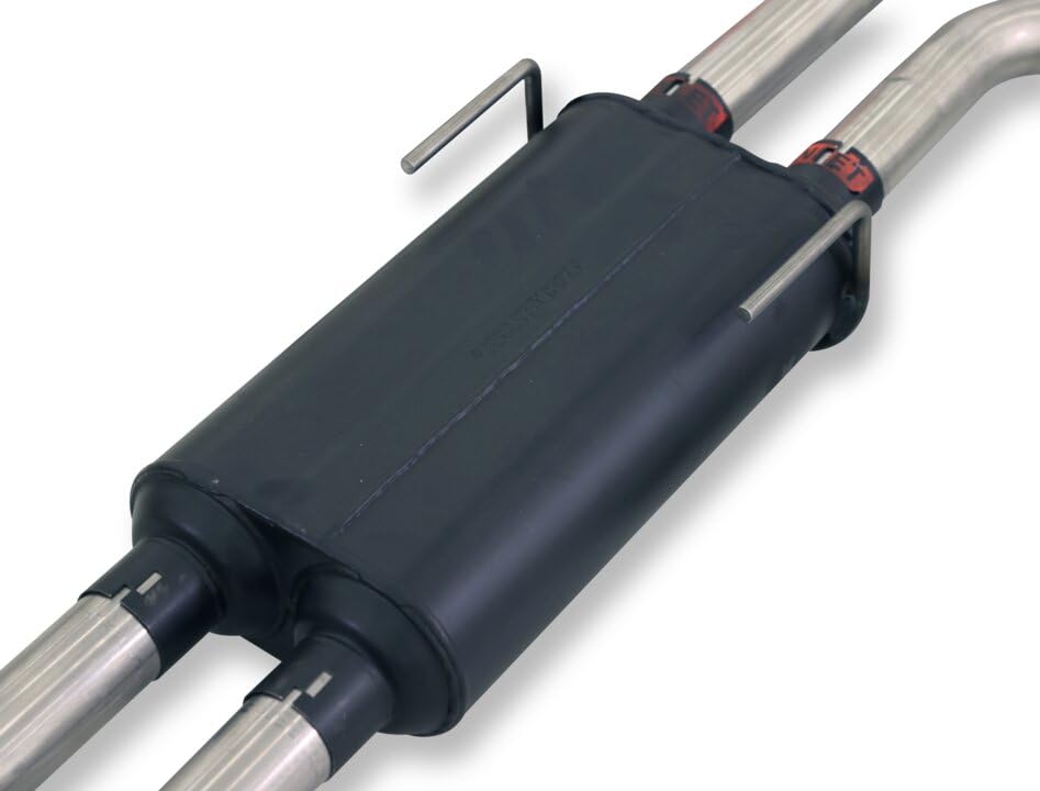 Flowmaster FlowFX 818140 Cat-Back Exhaust System - Stainless - Dual Rear Side Exit