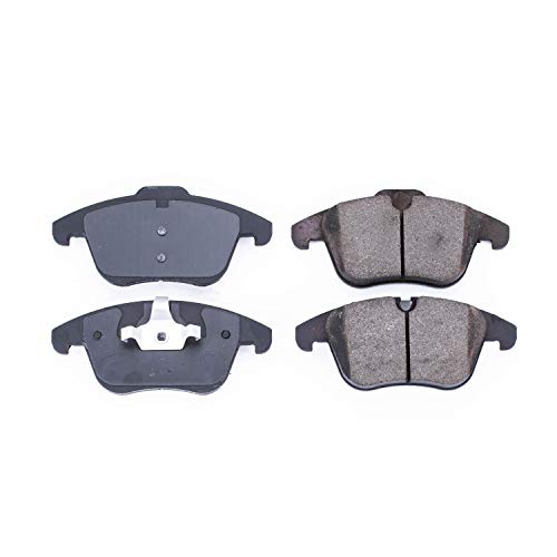 Power Stop Z16 16-1241 Front Ceramic Brake Pads For S-Type, Vanden Plas, XF, XJ8, XK, LR2, Range Rover Evoque, S60, Volvo, S80, V70 [Model Specific]