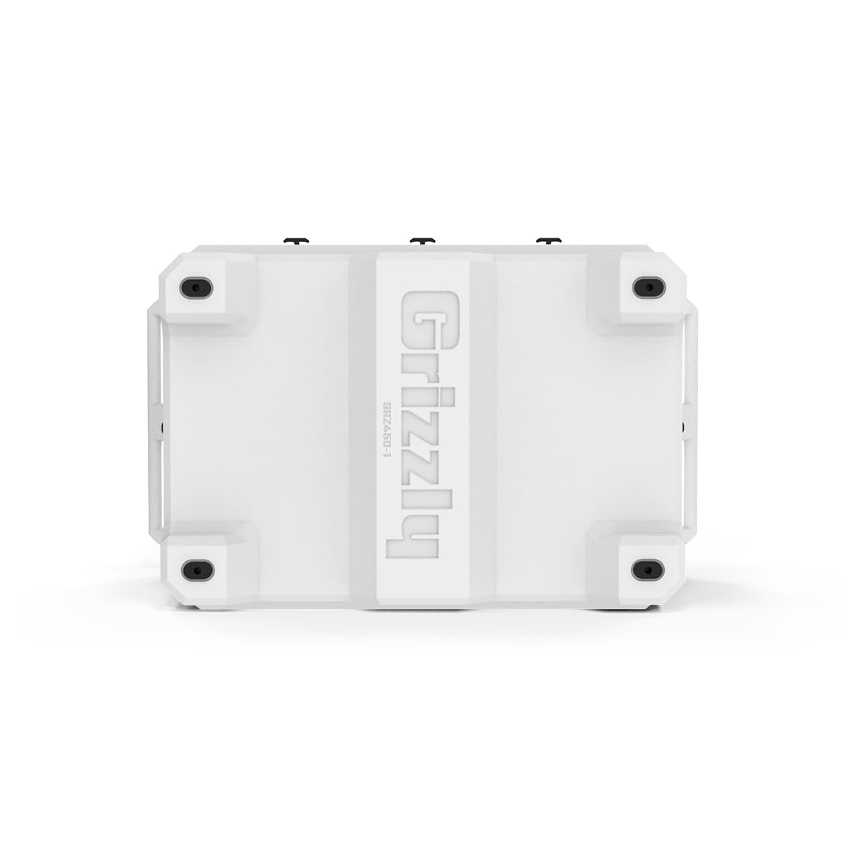 450 Cooler Grizzly | 450 qt Ice Chest Durable Rotomolded Insulated | Made in USA | Warranty for Life | for Cold Plunge Ice Bath Camping Fishing Hunting | G450 | White