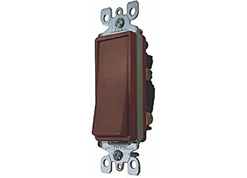 Valterra SSCS-18 Brown Brown 15 Amp Sq Switch Decor Group
