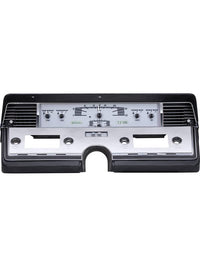 Dakota Digital VHX-66L-S-W Analog Gauge System Compatible with 1966-69 Lincoln Continental Silver Alloy White Backlighting