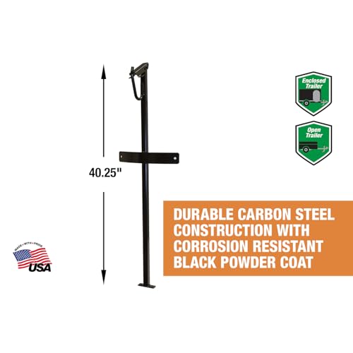 LT20 Buyers Products Backpack Blowers Rack for Open and Enclosed Landscape Trailers, Made in the USA, Holds Landscaping Blowers, Landscape Trailer Accessories