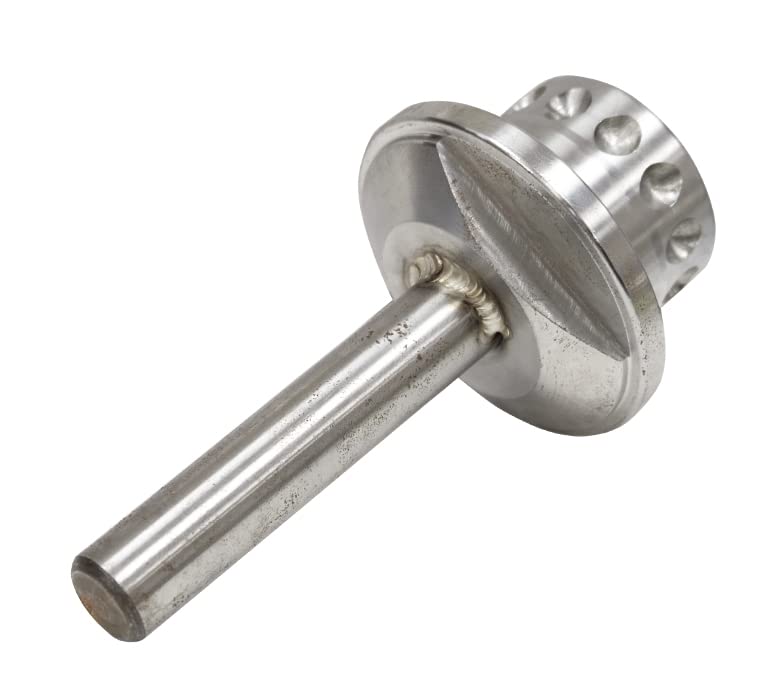 NRG Innovations Steering Wheel NRG-SRK-SWH Quick Release Short Hub Spline Adapter, Fits 3/4'' Diameter, Stainless Steel Welded Hub Adapter With 3/4" Clearance