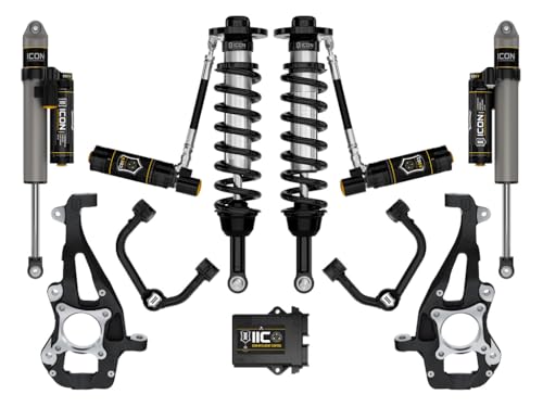 2021-2024 Ford F-150 ICON 4WD, 3.5-4.5" Lift, Stage 5 Suspension System, Tubular