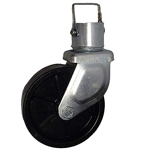 Pro Series Reese 1400750340 6" Caster, Silver & Black