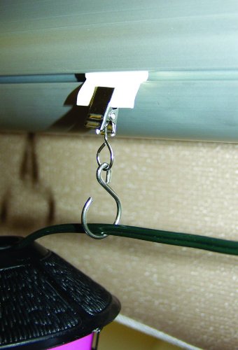 Party Light Hanger JR Products 05205 Stainless Steel - Pack of 10
