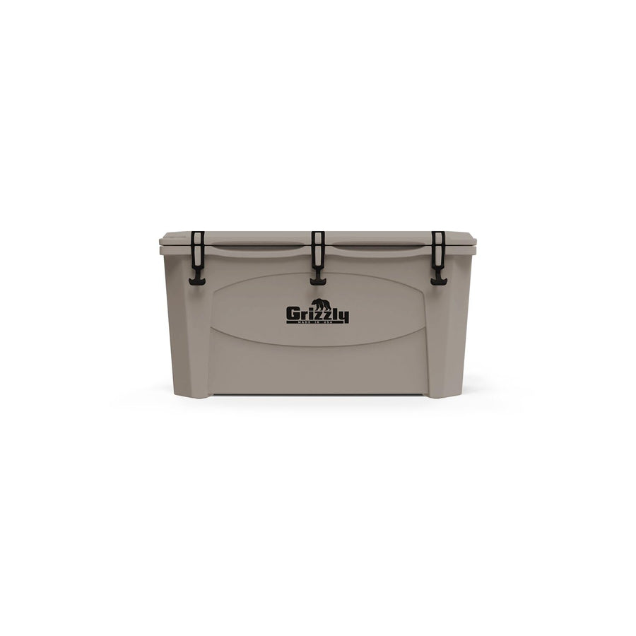 100 Cooler Grizzly | 100 qt Ice Chest Durable Rotomolded Insulated | Made in USA | Warranty for Life | for Beach Boat Camping Fishing Hunting | G100 | Whitetail