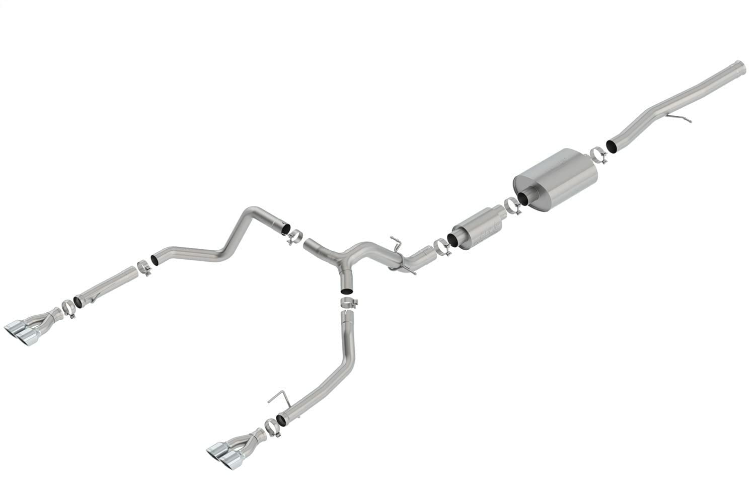 Cat Back Silverado/Sierra 1500 6.2L 2019 Exhaust S Type
