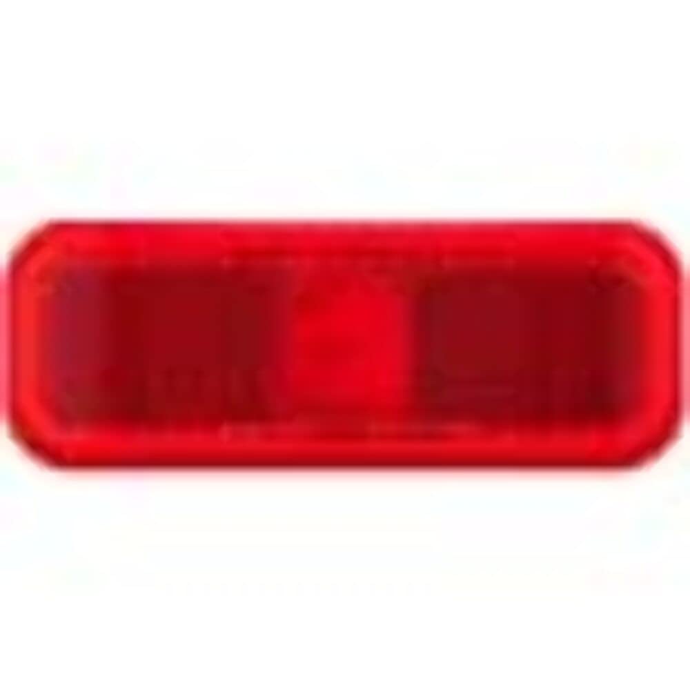 MCL44RB1 Optronics Led Mark Light;rect;1 Wire;red