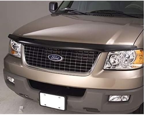 Hoodflector Bug Shield / Hood Protector Auto Ventshade [AVS] | Fits 2015 - 2020 Ford F-150 (Excludes Raptor), 1 pc. | Dark Smoke - 21957