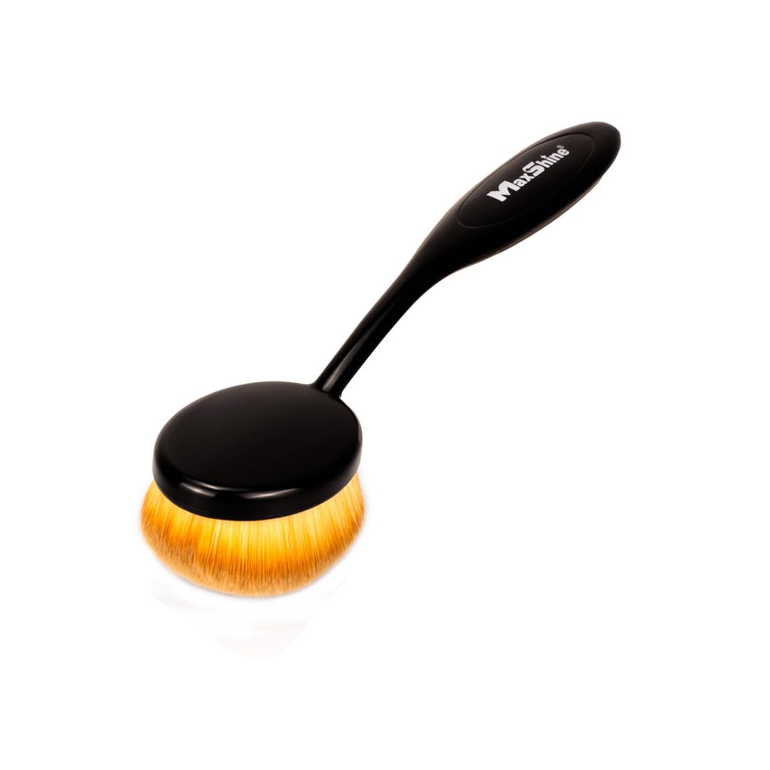 3-Piece Maxshine Detailing Brush Set | Large, Medium, Small Sizes, Ultra-Soft Bristles, Ergonomic Handles | Multi-Purpose Car Cleaning, Chemical Resistant, Easy to Clean