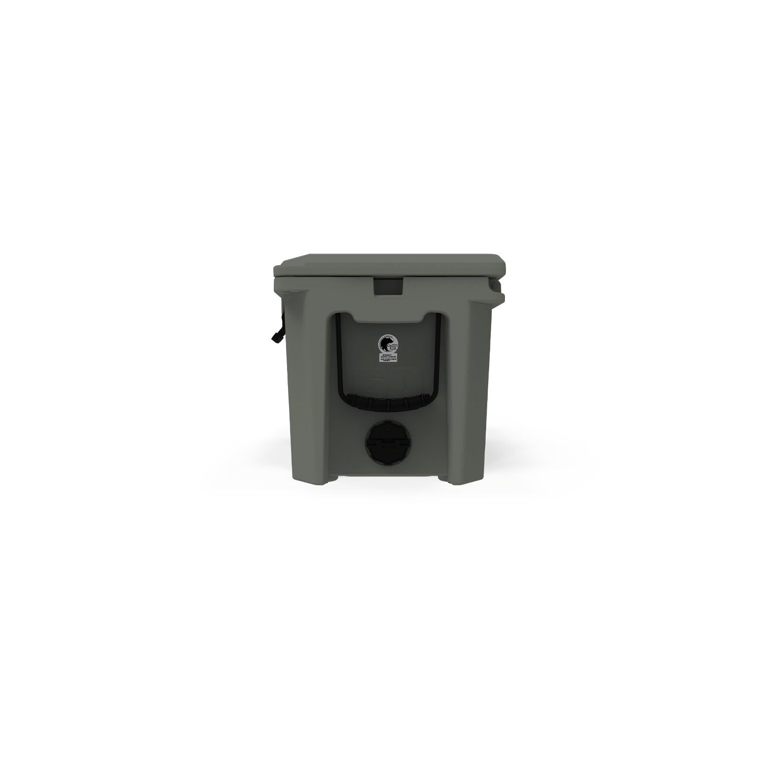 60 Cooler Grizzly | 60 qt Ice Chest Durable Rotomolded Insulated | Made in USA | Warranty for Life | for Beach Boat Camping Fishing Hunting | G60 | Lunar Green