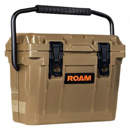 10qt ROAM Adventure Co Rugged Cooler, Desert Tan, One Size