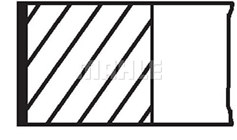 Engine MAHLE Piston Ring Set 030 90 N2