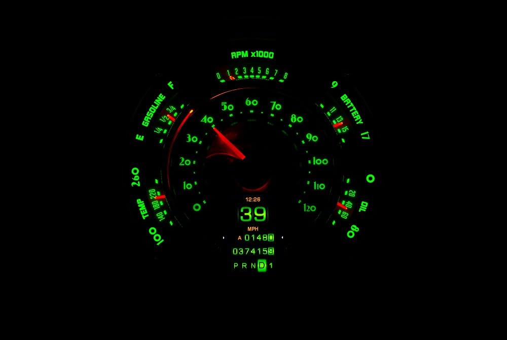 Chevy Classic Car RTX Instrument Cluster by Dakota Digital