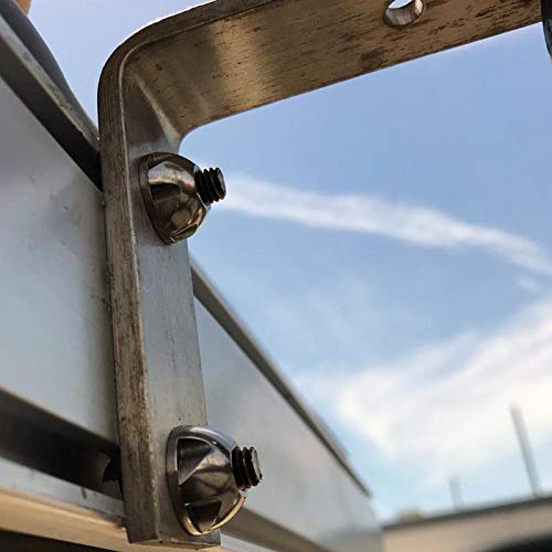 Overland Tuff Stuff Bolt Kit - Awning Security Bolts, 8mm, Silver, NSN N, TS-SEC-BLT-8MM