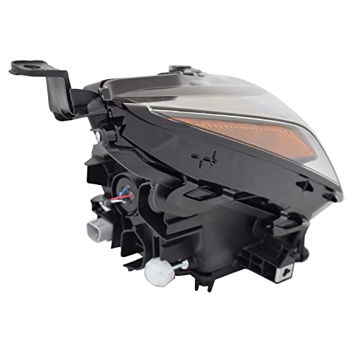 Right TYC Headlight Assembly Compatible with 2018-2021 Lexus NX300