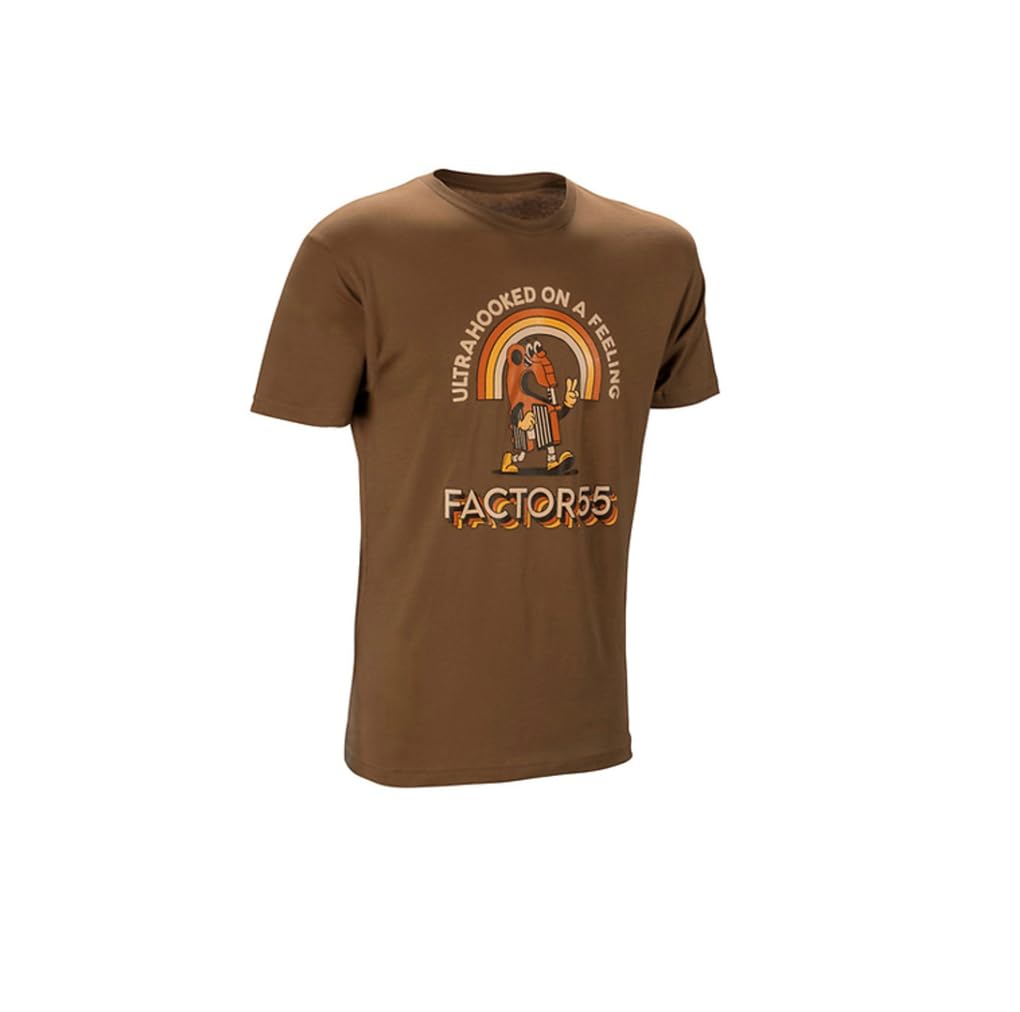Tan Factor 55 40841 Short Sleeve T-Shirt - Extra Large