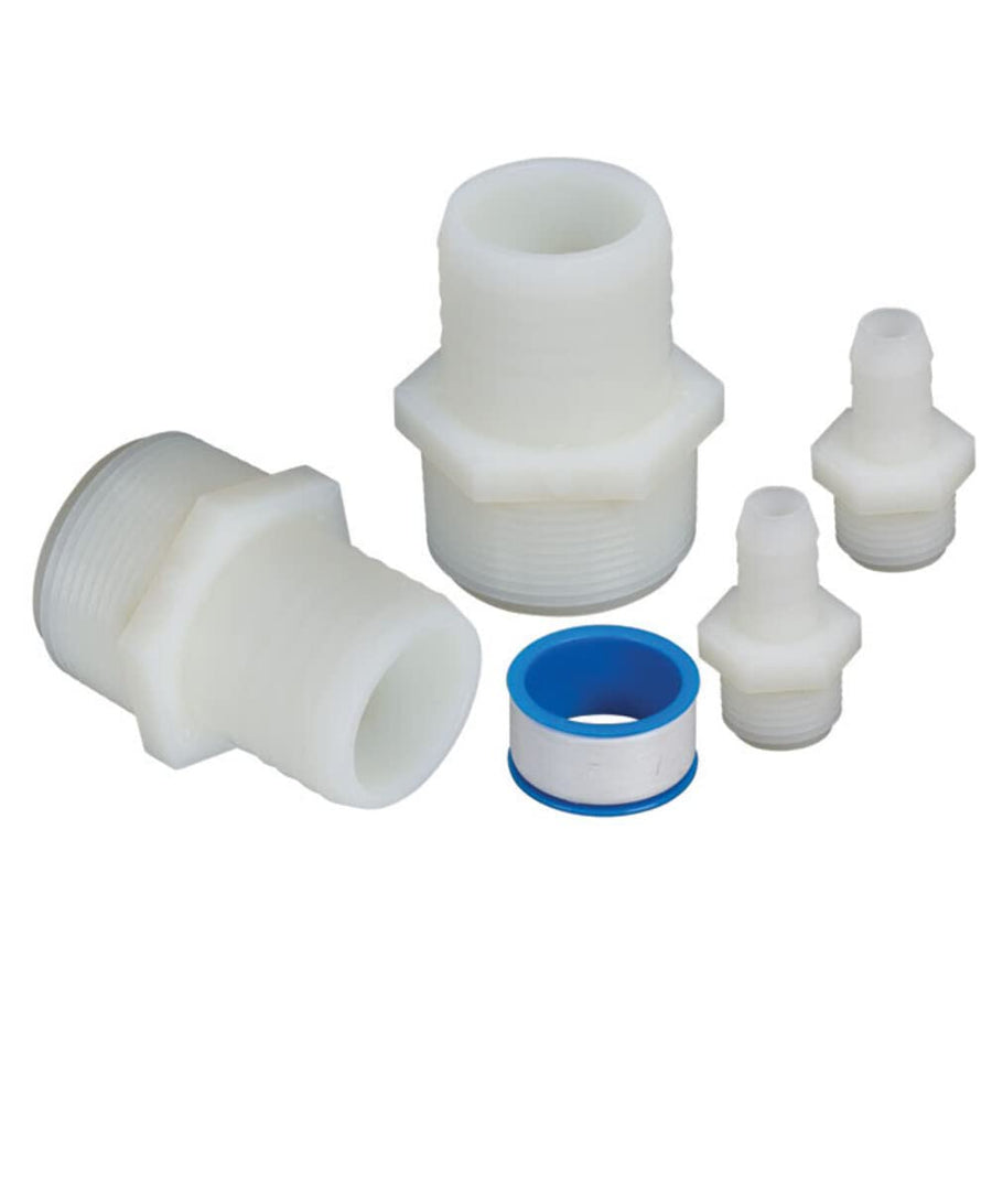 Moeller Waste Tank Marine Adaper Kit (Straight Pipe to Hose)