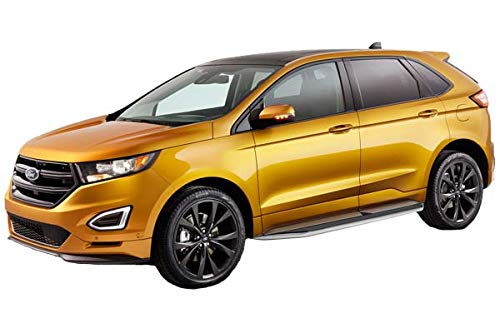 Premium Black Horse Running Boards Compatible with 2015-2023 Ford Edge-PR-EDGE15