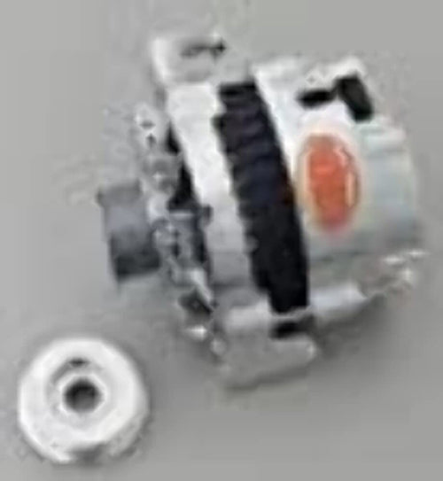 Alt GM CS130 Chrome 105A 1V Pulley Baffle & Cone Str MTG Powermaster 6.61" 1-Wire or OE Hookup