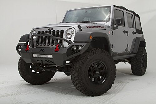 JK07-D1852-B Fab Fours Vengeance Front Bumper