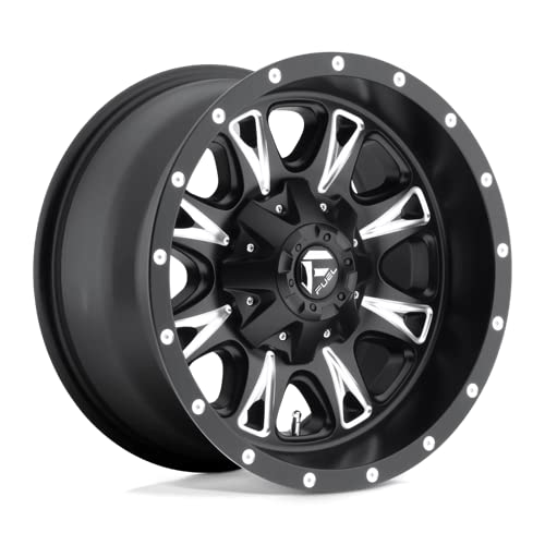 D513 Fuel 1PC 18X10 MT-BLK-MIL -24MM 8X6.5 - D51318008245
