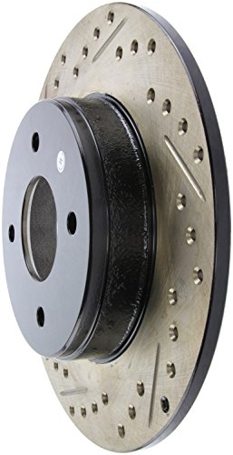 Sport Drilled/Slotted Brake Rotor StopTech 127.42021R (Rear Right), 1 Pack
