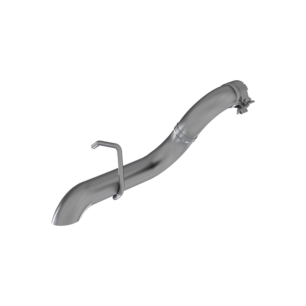MBRP T409 S5527409 Stainless Center Section Straight Pipe — Post-Catalyst