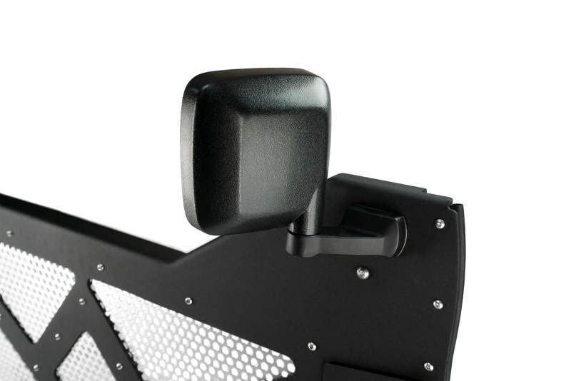 Half Door DV8 Offroad with Aluminum Mesh; Rear HDJL-01R