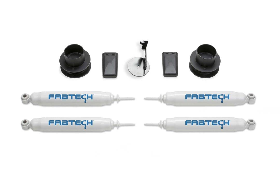 Fabtech K3191 Coil Spacer System For PN[FTS23227/FTS7236] Incl. 2.5 in. Coil Spacer w/Performance Shocks