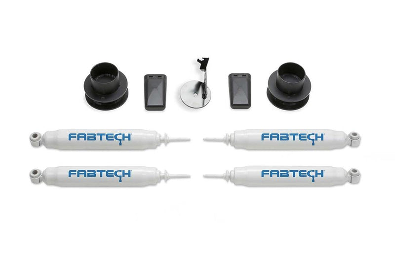 Fabtech K3191 Coil Spacer System For PN[FTS23227/FTS7236] Incl. 2.5 in. Coil Spacer w/Performance Shocks