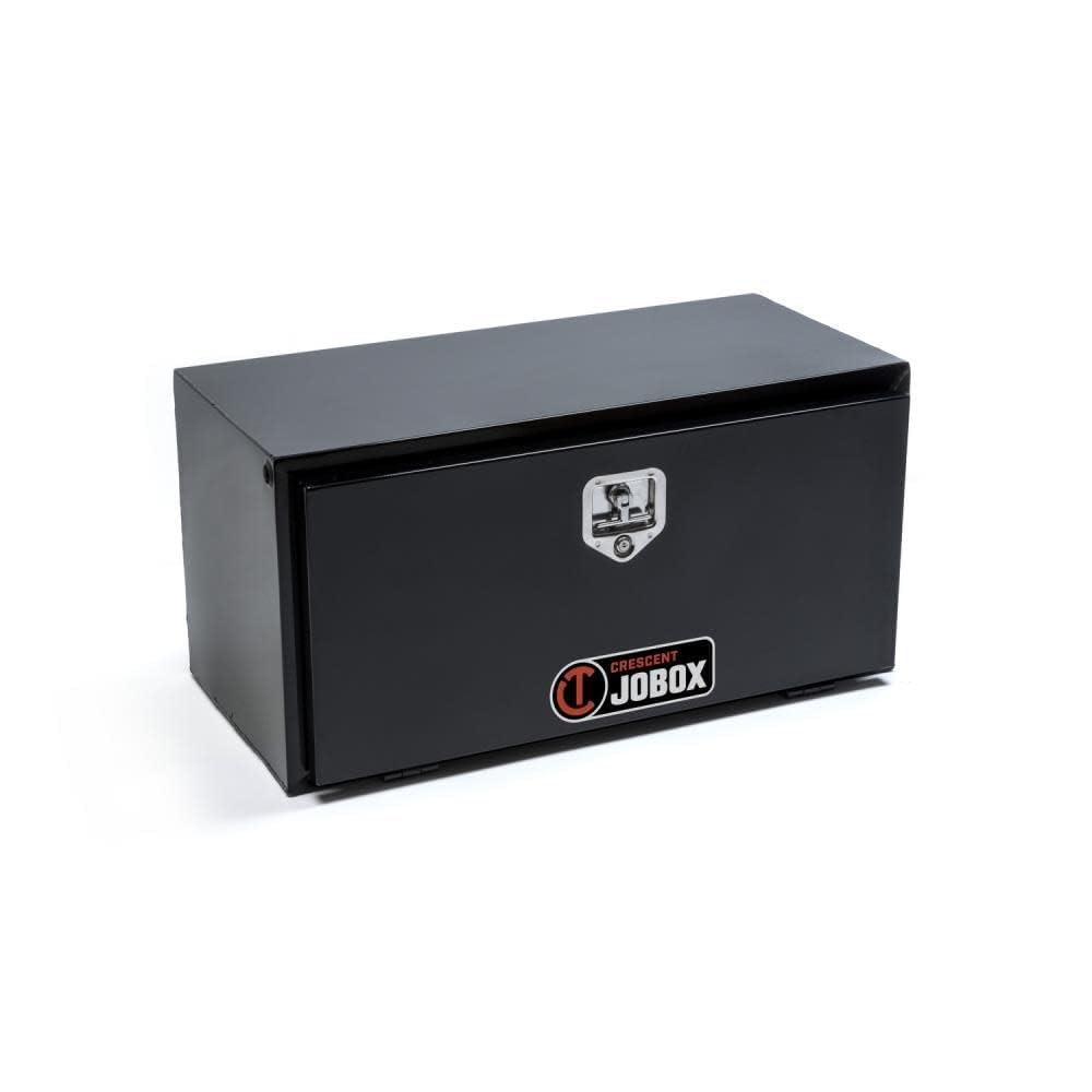 Delta Jobox Crescent Black Steel Underbed Box 24" x 18" x 18" - 790982