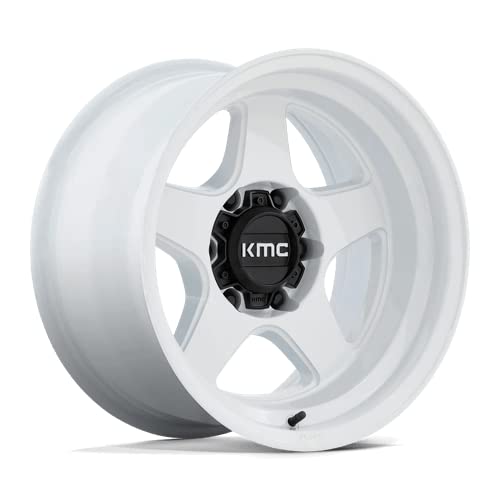 KMC Wheels 17X8.5 KM728 G-WHT 5X5.0 -10MM - KM728WX17855010N