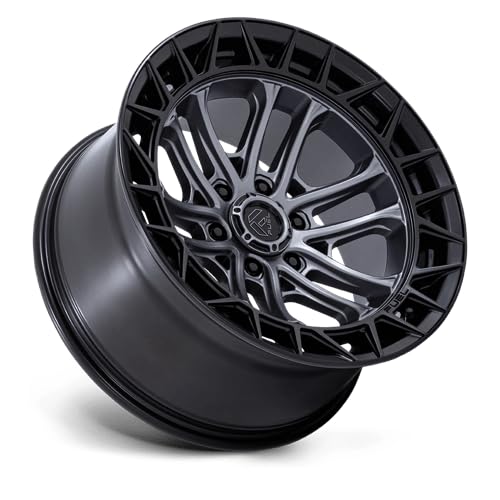 FC874 CELSIUS FUEL OFF-ROAD 17X9, 6X135, 4.53, -12mm MATTE GUNMETAL W/ MATTE BLACK LIP - FC874AB17906312N