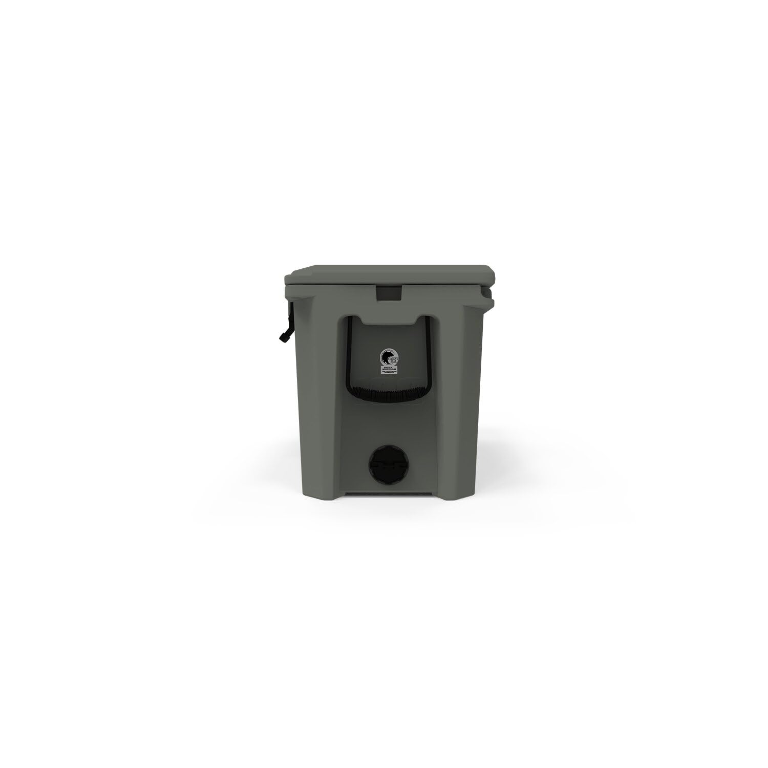 100 Cooler Grizzly | 100 qt Ice Chest Durable Rotomolded Insulated | Made in USA | Warranty for Life | for Beach Boat Camping Fishing Hunting | G100 | Lunar Green