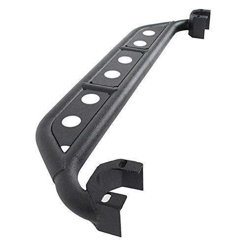 Jeep Wrangler FISHBONE Side Steps 07-17 JK 2 Door Steel Black Textured Powdercoat