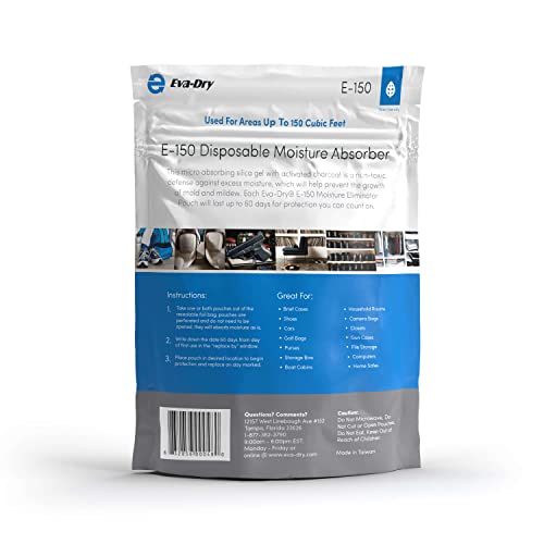 Twin Pack Eva-dry E-150 Moisture Eliminator Pouch