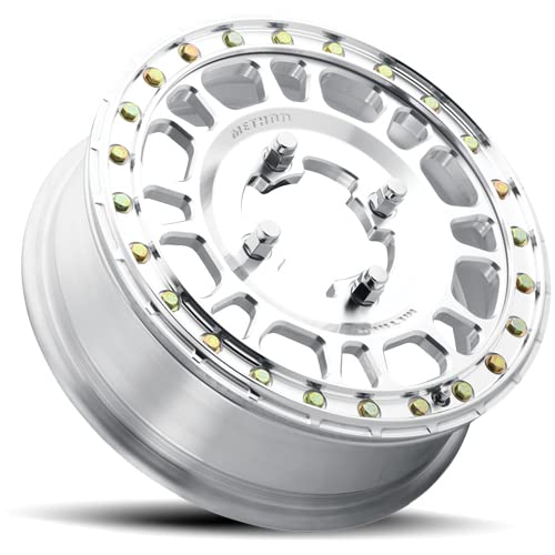 Beadlock Method Race Wheels 412 Machined Wheel Raw (15 x 5. inches /5 x 4 mm, 43 mm Offset)