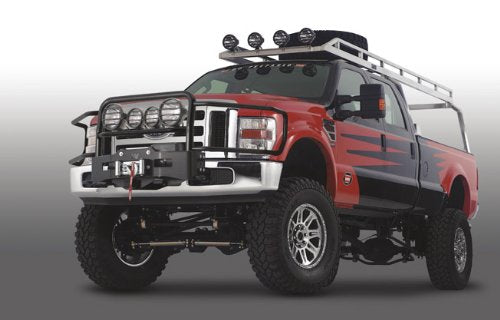 Gen II WARN Trans4mer Driving/Fog Light Mounting Bar, Black