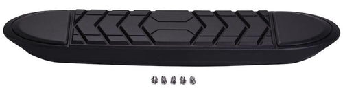 TrailFX Nerf Bar Pad Replacement WSP009KIT, for 5 Inch TrailFX Oval Straight Bars, Black Plastic Step Pad, Installation Clips Included