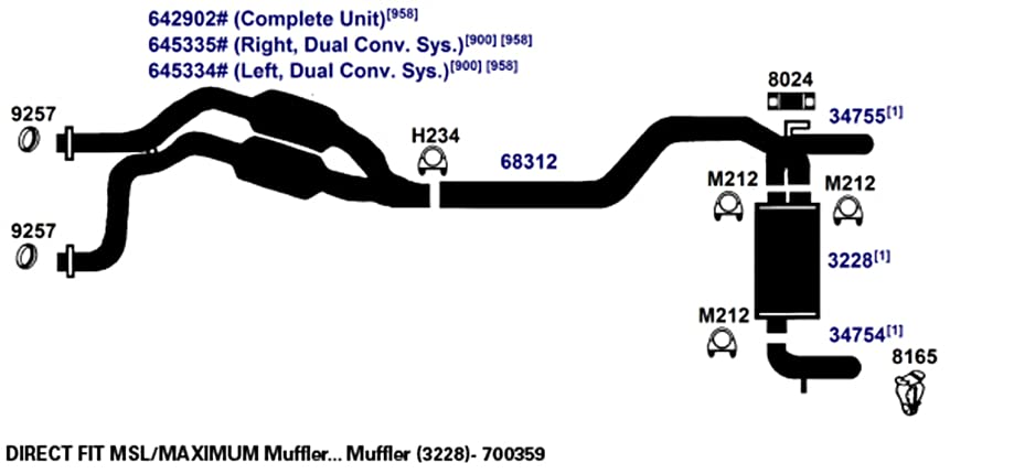 Exhaust AP Products Muffler 3228