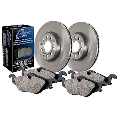 Brake Pad and Rotor Kit Disc 908.61066 for 2015-2018 Ford Mustang
