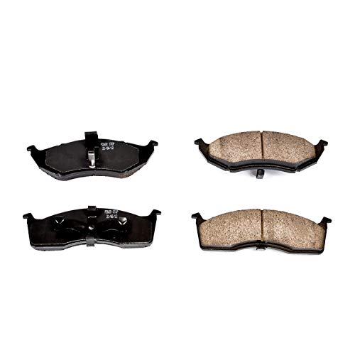 Power Stop Z16 16-730 Evolution Front Ceramic Brake Pads For Chrysler 300M, Chrysler Concorde, Chrysler Intrepid, Dodge Intrepid, Dodge Neon, Plymouth Neon [Model Specific]