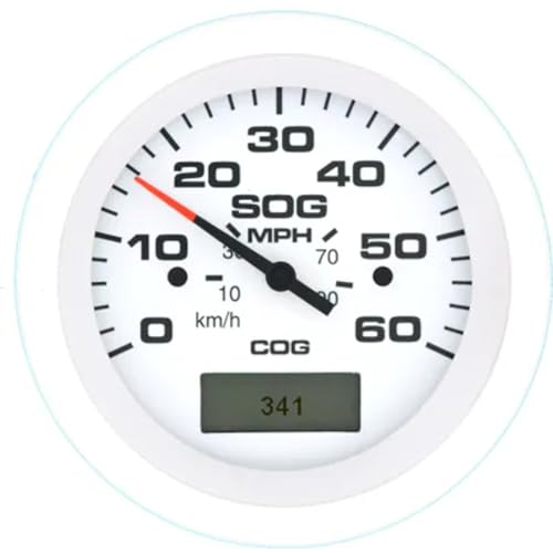 Arctic Gauge Sierra International 781-683-060P, 3 inch 60 MPH GPS Speedometer