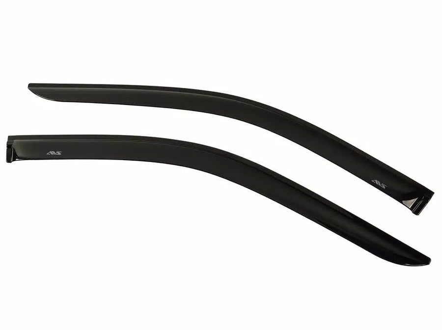 Auto Ventshade Outside Mount [AVS] Rain Guards For 2007-2013 Chevrolet Silverado, GMC Sierra 1500, CREW CAB; 07-14 Silverado/Sierra 2500HD-3500HD, CREW CAB | Window Vent Visors, 4 pcs. - Smoke | 94515