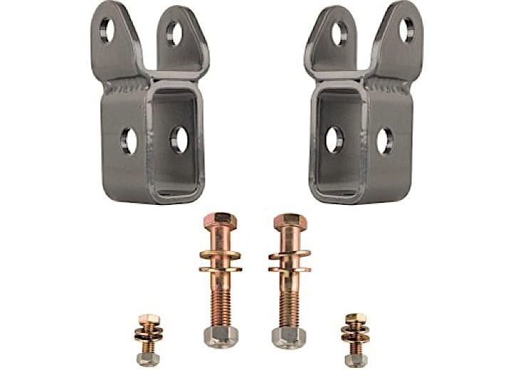 2018+ Jeep Wrangler JL/JLU Front Lower Shock Extension Brackets - Synergy Manufacturing (8815-01)