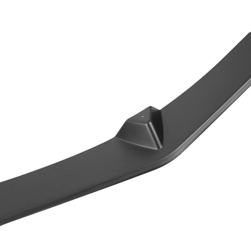 Matte Black Spec-D Tuning Front Bumper Lip Splitter Spoiler 3PC Compatible with 2012-2014 Mercedes Benz W204