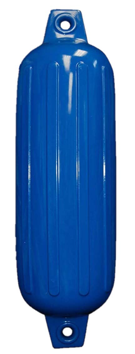 Blue BoatGuard 5" x 18" Inflatable Fender for Boats