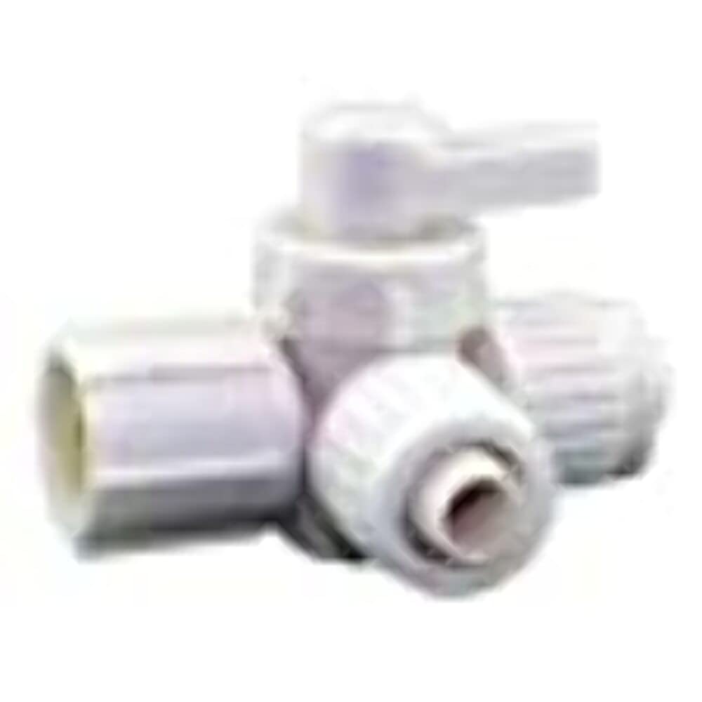 SUPP ELKHART 06913 3W Shut Off Valve 1/2Fm 1/2 Flair
